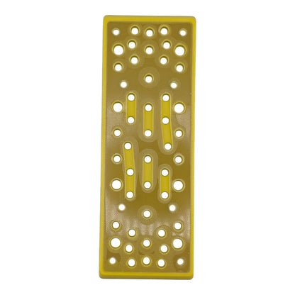 48 hole backing pad 70 x 198mm for Mirka Deos 383CV 8292383011