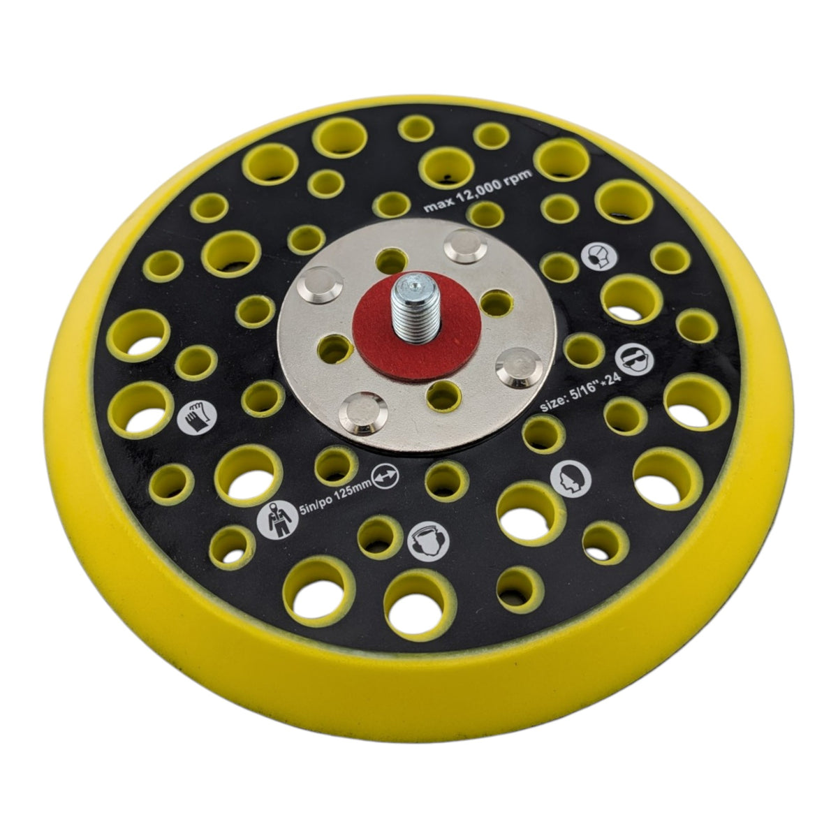 125mm 44 hole backing pad for Mirka Ceros and ROS 8295692111