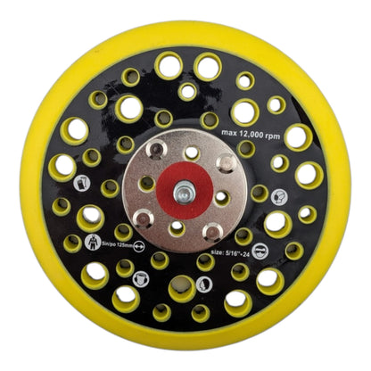 125mm 44 hole backing pad for Mirka Ceros and ROS 8295692111
