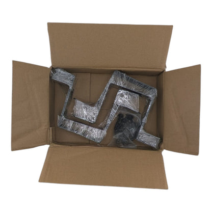 4 pack U shaped fence panel security brackets for concrete posts