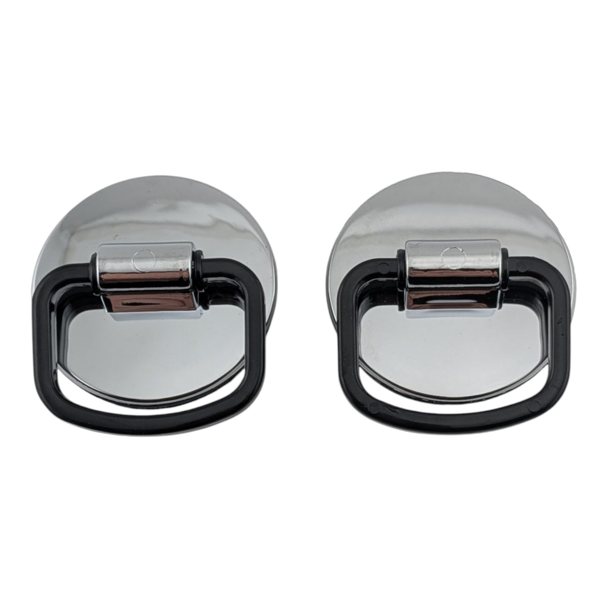 2 pack 46mm chrome kitchen sink plugs with pull handle