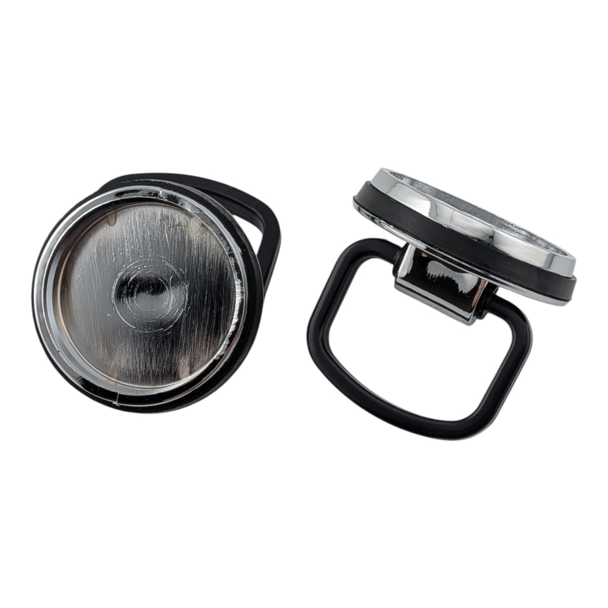 2 pack 46mm chrome kitchen sink plugs with pull handle