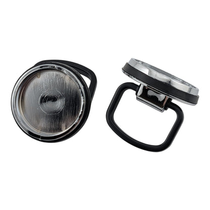 2 pack 46mm chrome kitchen sink plugs with pull handle