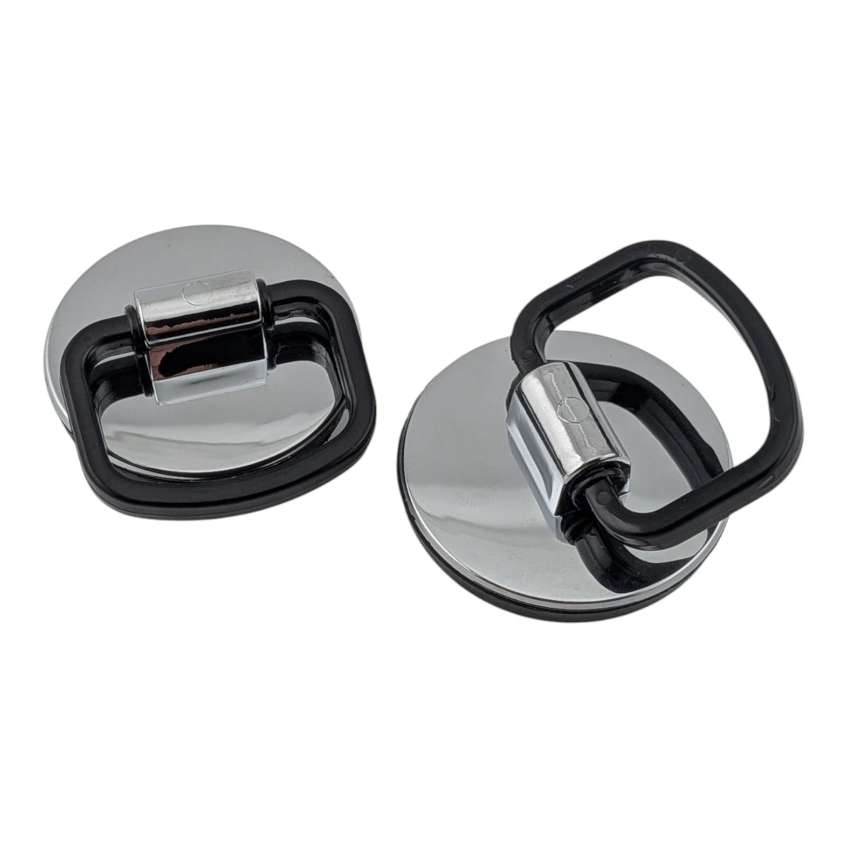 2 pack 46mm chrome kitchen sink plugs with pull handle