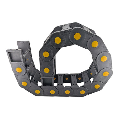 R100 35 x 100mm 1 metre drag chain cable carrier for CNC routers