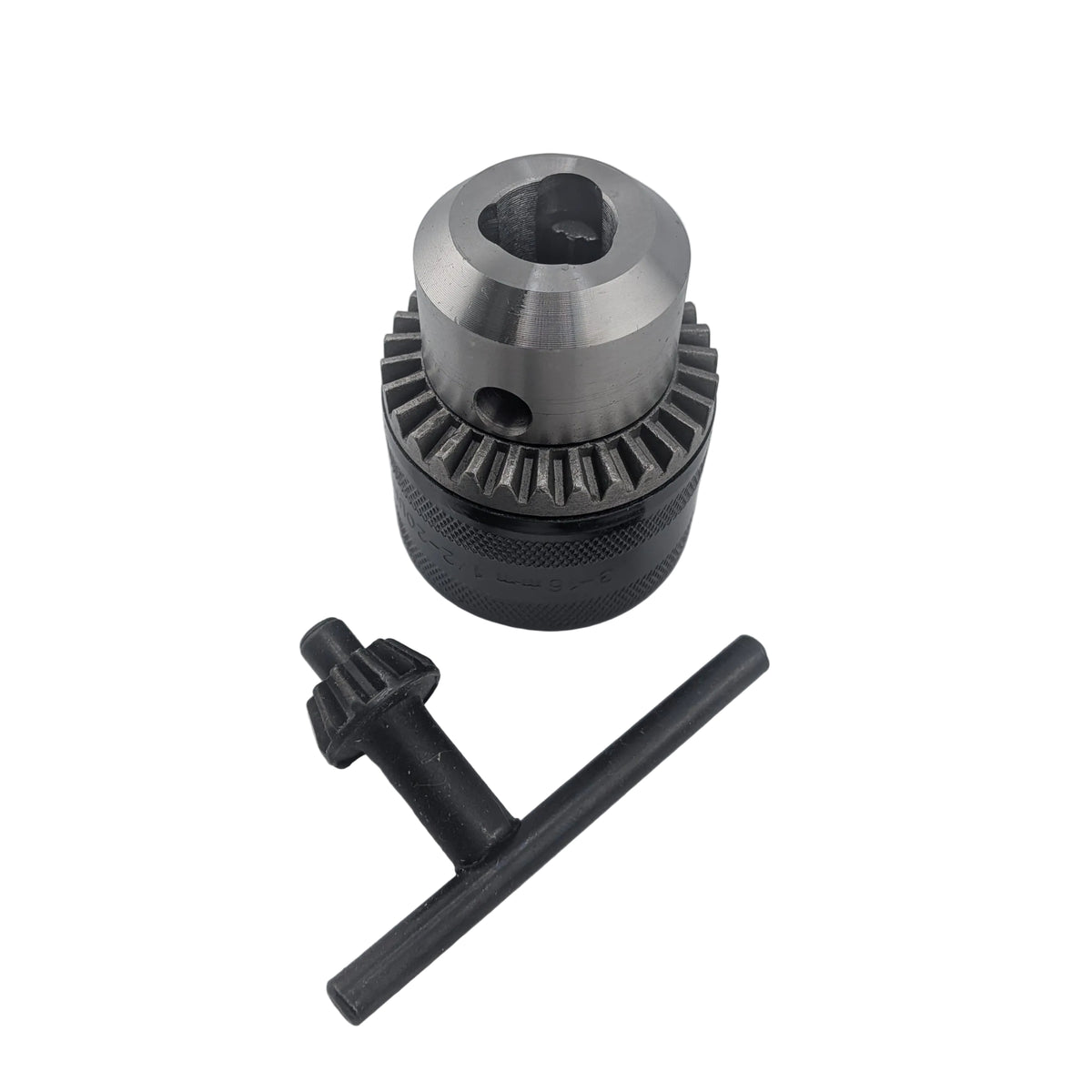 SDS to 1/2 inch drill chuck adaptor, 3 to 16mm, with chuck key