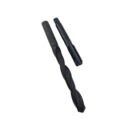 M14 x 1.5 straight flute tap with 12.5mm black oxide drill bit set