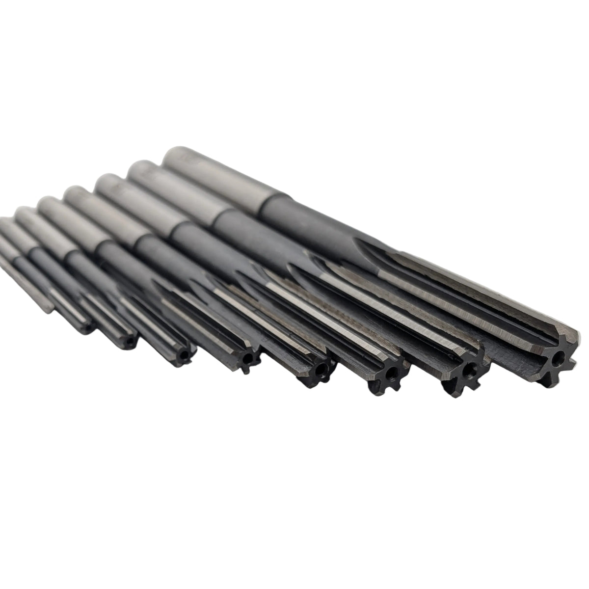 2mm to 10mm H7 straight flute chucking reamer set for lathes