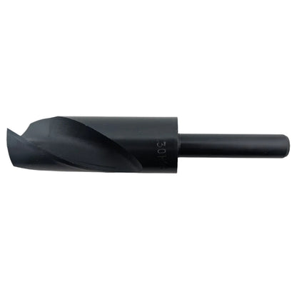 30mm HSS black oxide drill bit with 1/2 inch reduced straight shank