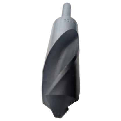 30mm HSS black oxide drill bit with 1/2 inch reduced straight shank