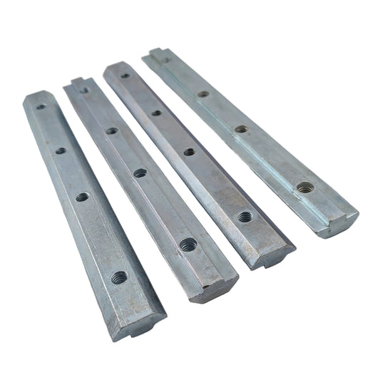 4 pack 7 inch straight line connector joint brackets for 4040 series T slot 8mm profile