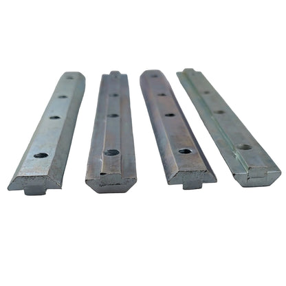 4 pack 7 inch straight line connector joint brackets for 4040 series T slot 8mm profile