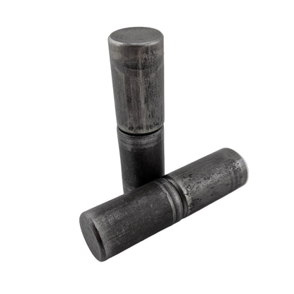 2 pair weld on barrel hinges 73mm x 20mm male to female