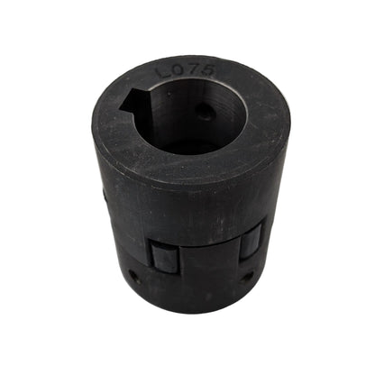 Flexible shaft coupling 24mm to 25mm motor coupler, 51 x 44mm