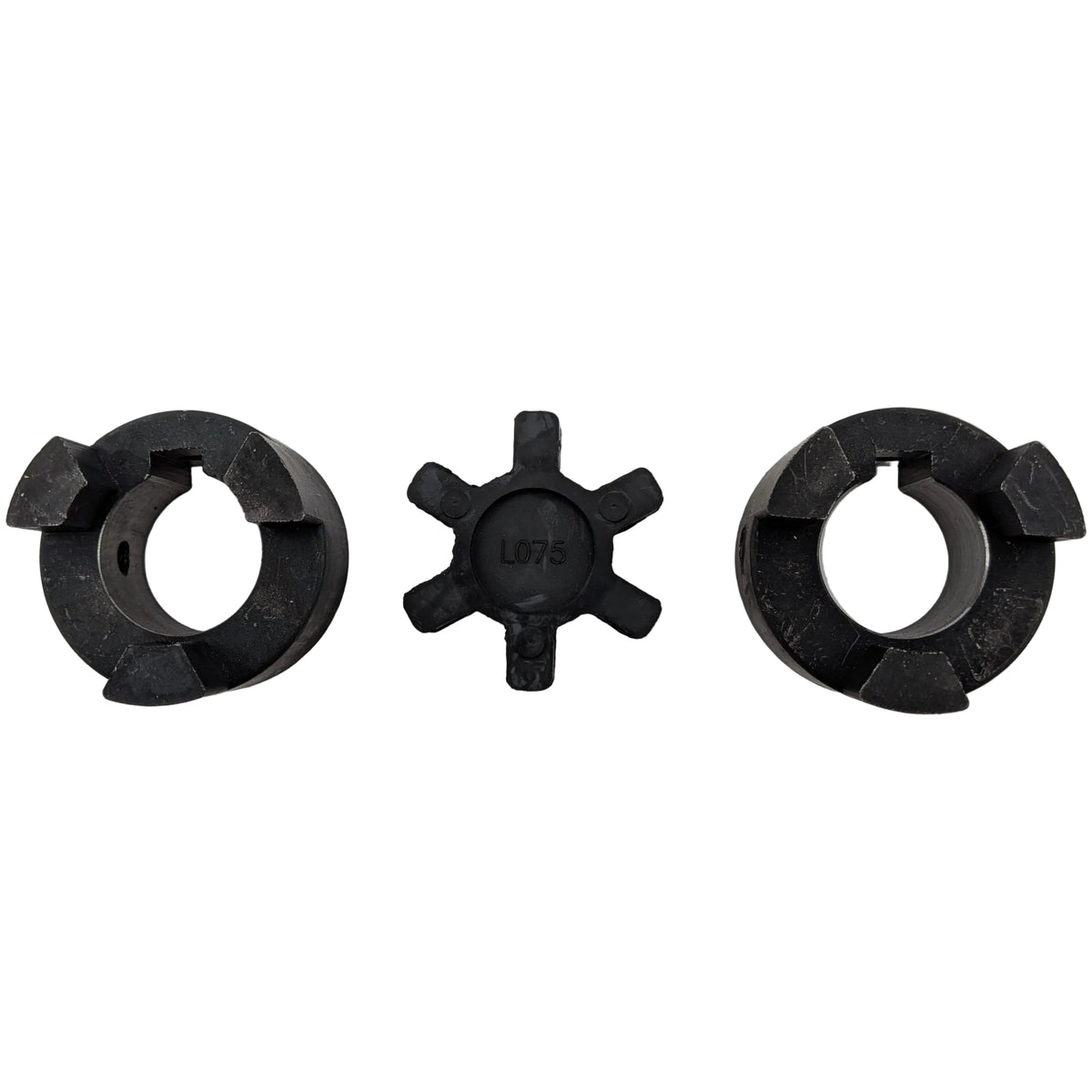 Flexible shaft coupling 24mm to 25mm motor coupler, 51 x 44mm