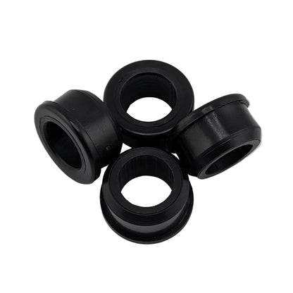 4 pack wheel axle reducing bushes for sack truck and trolley wheels, 1 inch to 0.6 inch
