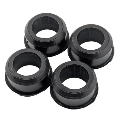 4 pack wheel axle reducing bushes for sack truck and trolley wheels, 1 inch to 0.6 inch