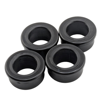 4 pack wheel axle reducing bushes for sack truck and trolley wheels, 1 inch to 0.6 inch