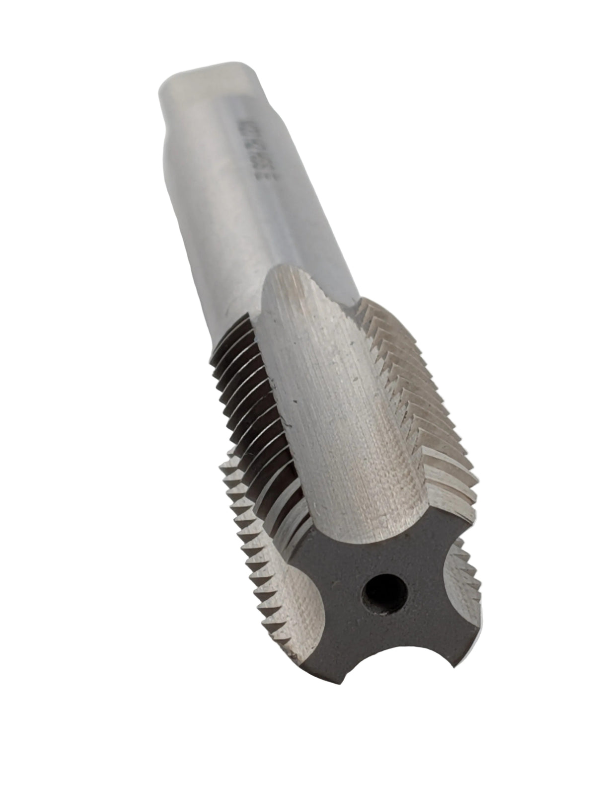 M20 x 2.5 metric left hand HSS machine thread tap, 4 straight flutes
