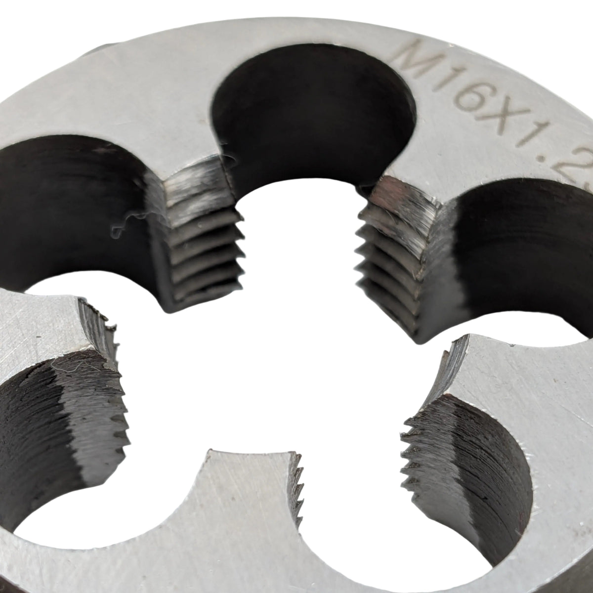 M16 x 1.25mm metric HSS machine thread tap and round die set
