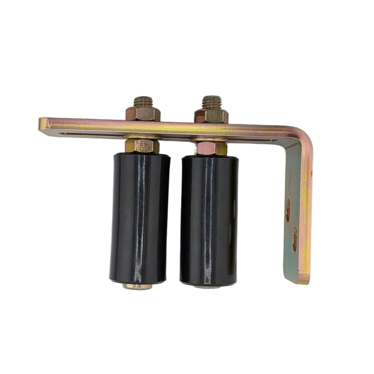 Adjustable 3 inch sliding gate nylon roller guide with L-shaped bracket