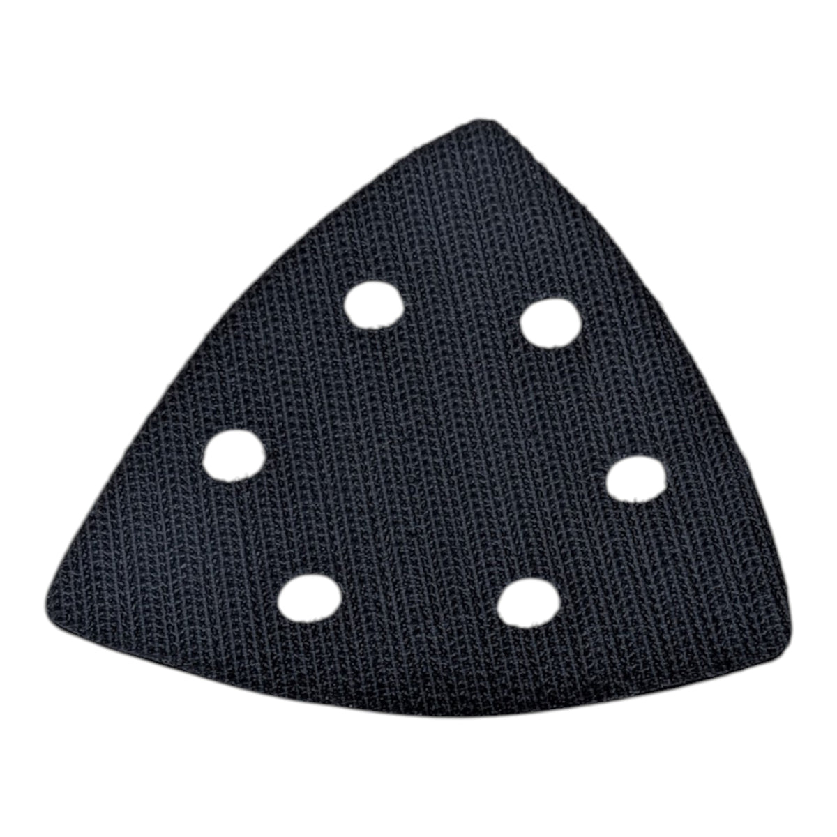 2 pack 93mm triangle sander velour interface backing pads