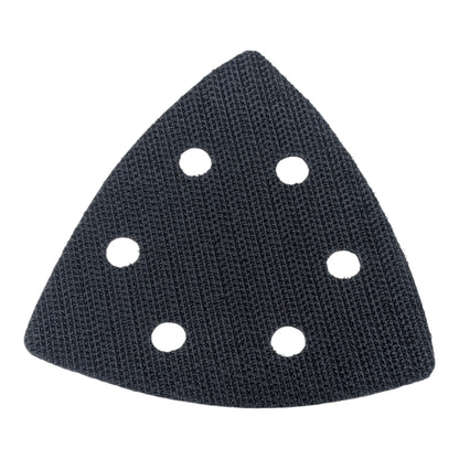 2 pack 93mm triangle sander velour interface backing pads