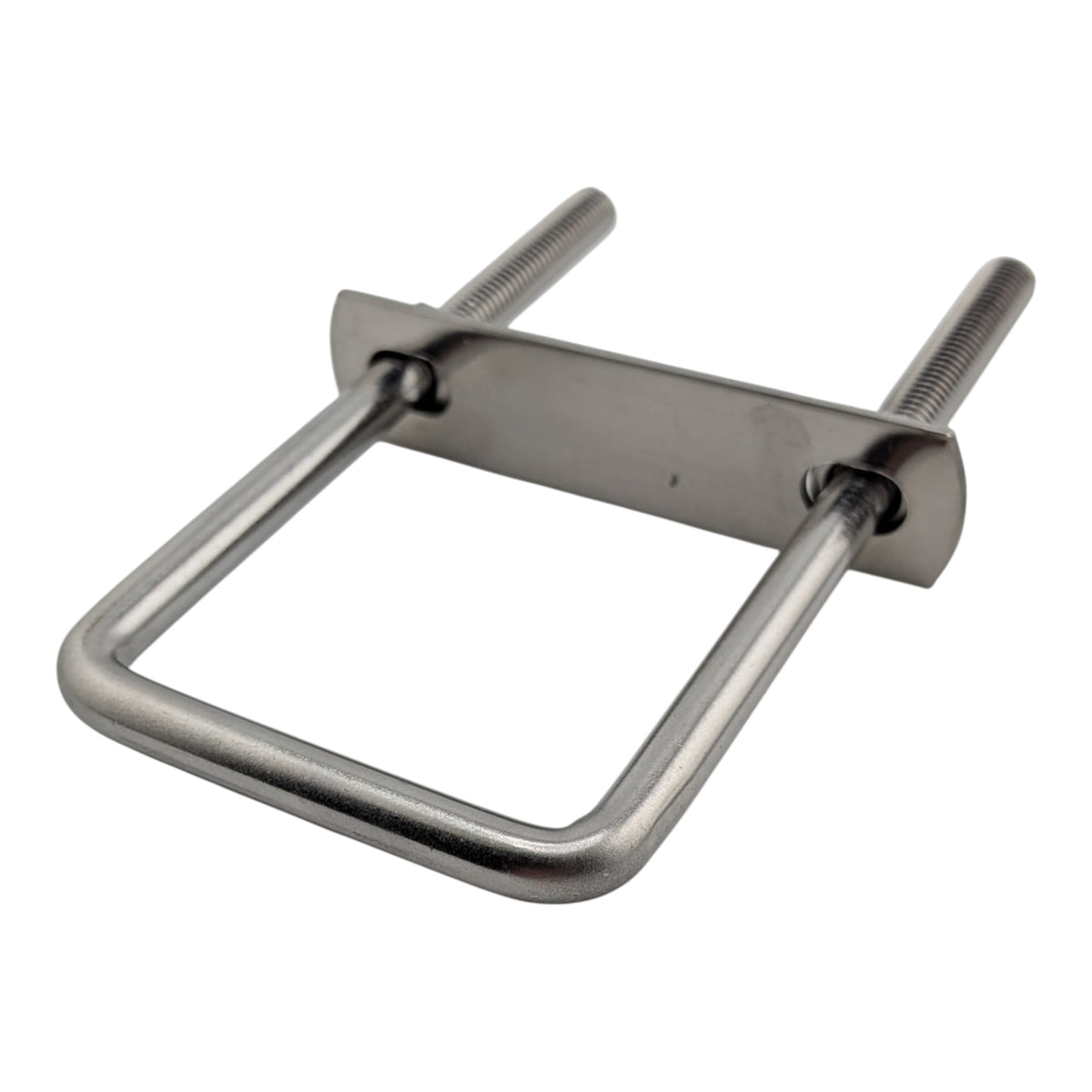 5 pack M8 square U-bolts with nuts and plates, 52mm inner width, 120mm length