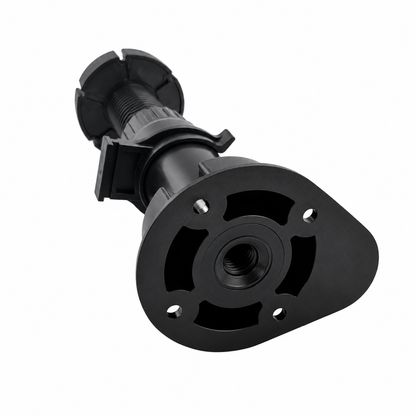 4 black adjustable kitchen unit cabinet legs, 120mm to 150mm height