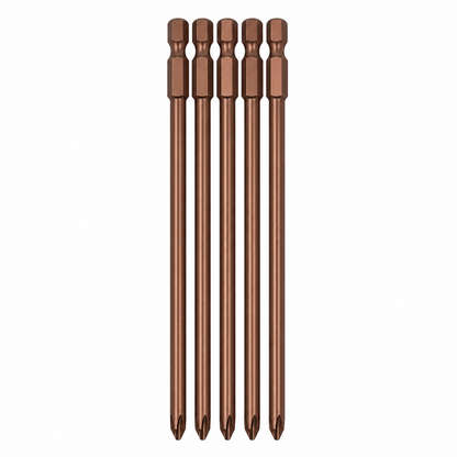 5 pack 150mm PH2 S2 autofeed collated drywall screwdriver gun bits