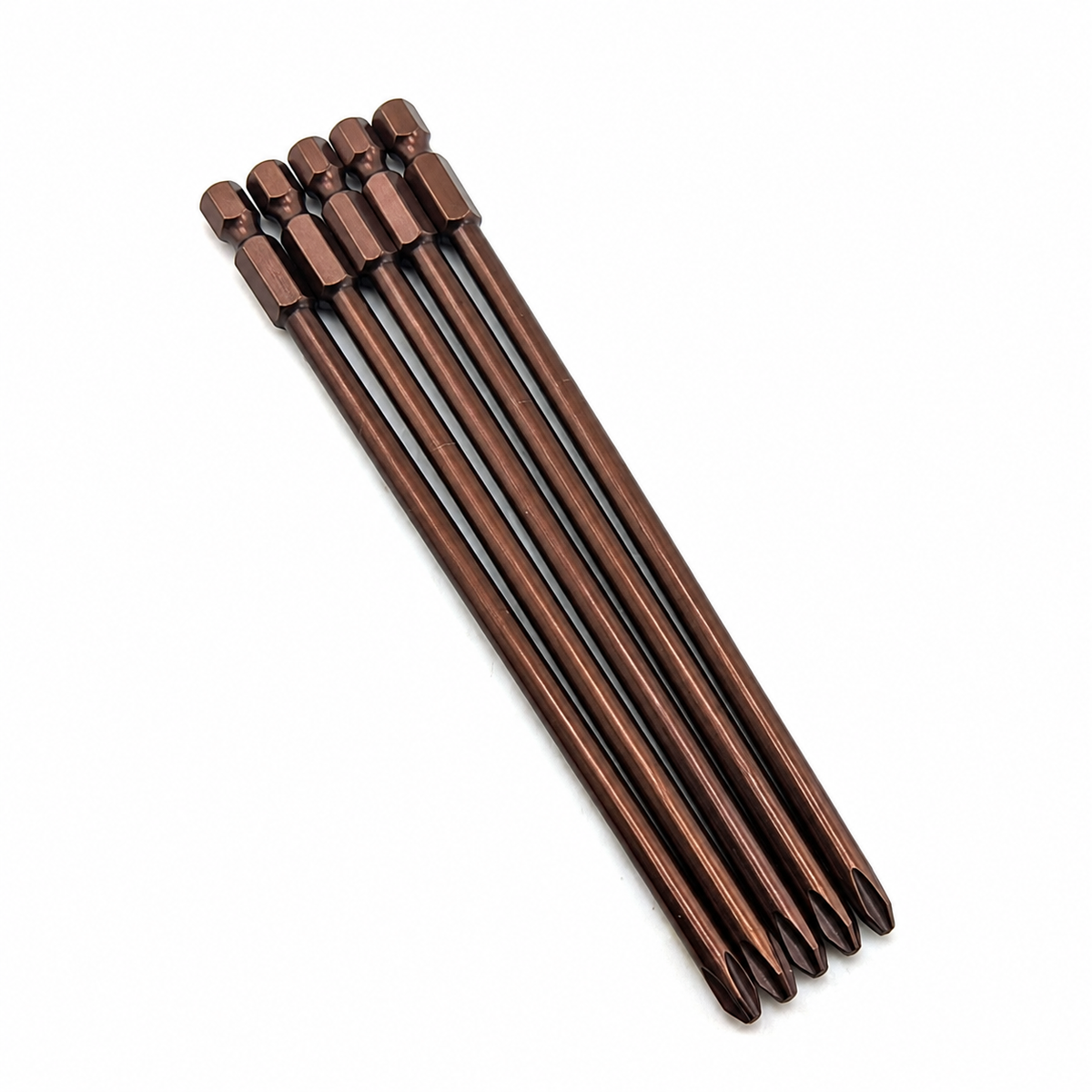 5 pack 150mm PH2 S2 autofeed collated drywall screwdriver gun bits