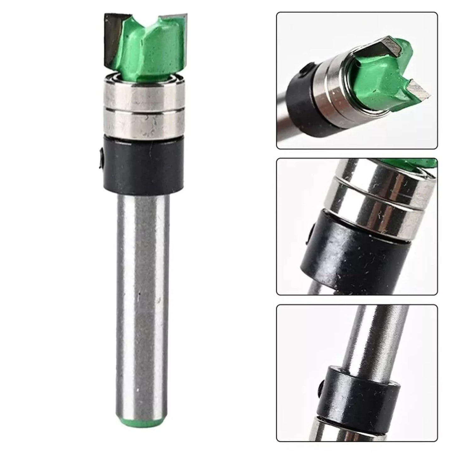 Tungsten Steel Router Cutter Bit 1/4 Inch Shank 9.5mm Cut Diameter for Cutting