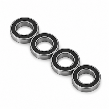 4 pack MR18307-2RS bicycle hub ball bearings, 18x30x7mm