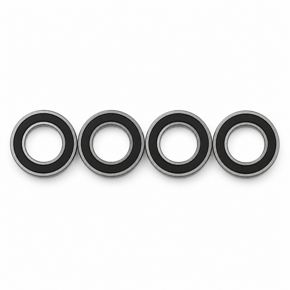4 pack MR18307-2RS bicycle hub ball bearings, 18x30x7mm