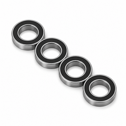 4 pack MR18307-2RS bicycle hub ball bearings, 18x30x7mm
