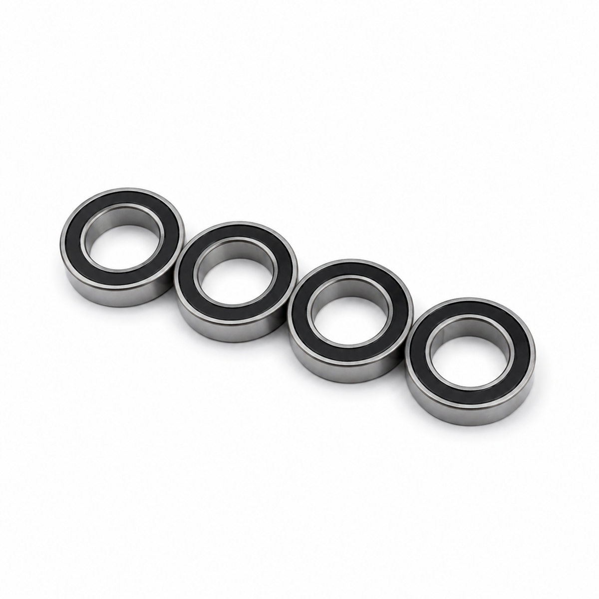 4 pack MR18307-2RS bicycle hub ball bearings, 18x30x7mm