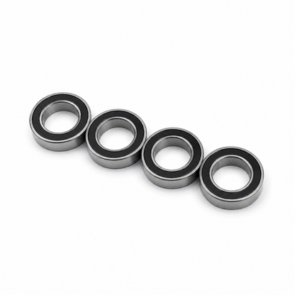 4 pack MR18307-2RS bicycle hub ball bearings, 18x30x7mm
