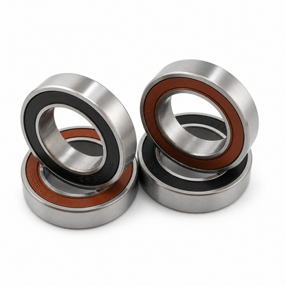 4 pack MR18307-2RS bicycle hub ball bearings, 18x30x7mm