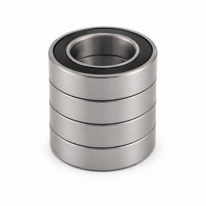 4 pack MR18307-2RS bicycle hub ball bearings, 18x30x7mm