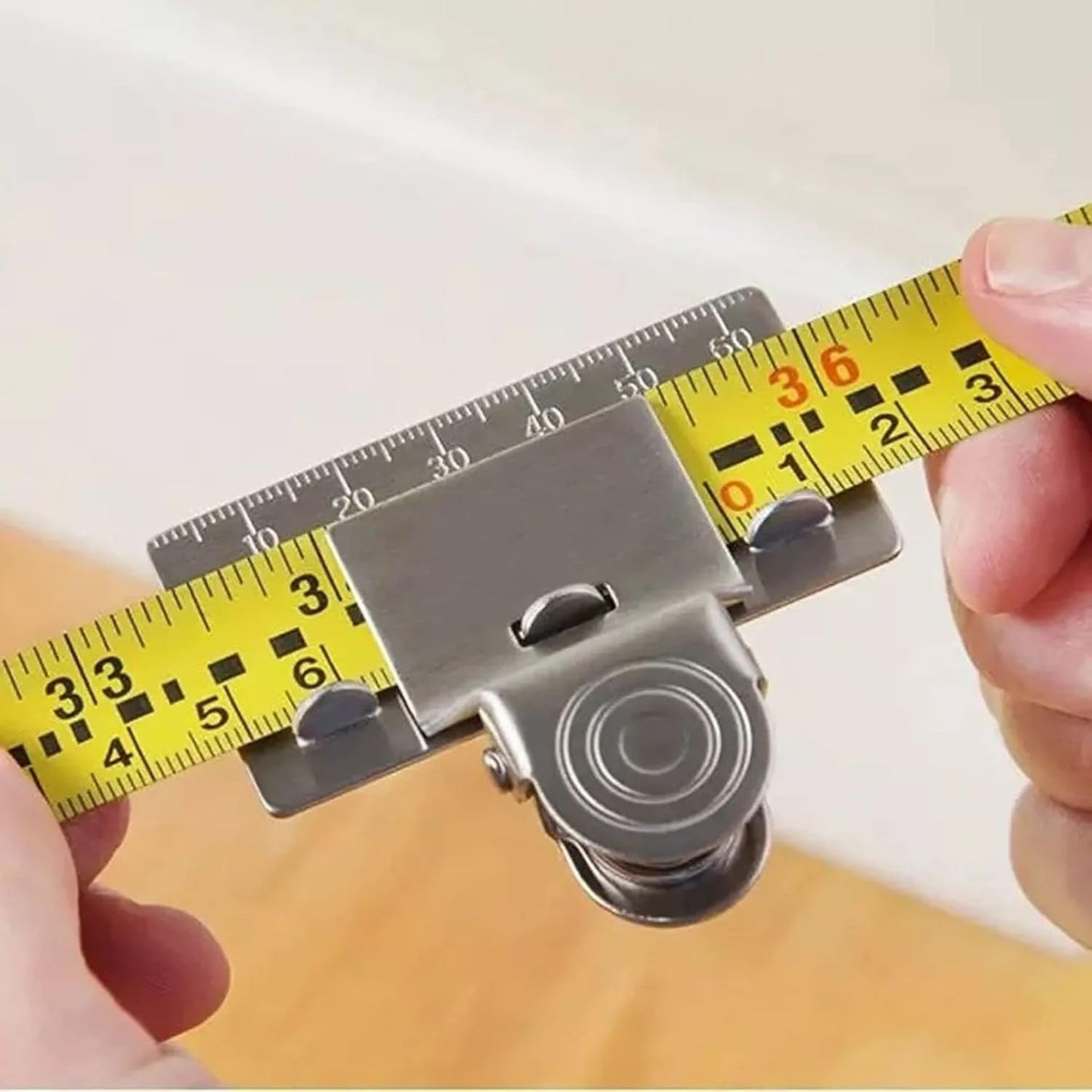 Universal Measuring Tape Clip for Accurate Precision Readings - Measurement Tape Fixing Positioning Clip Tool