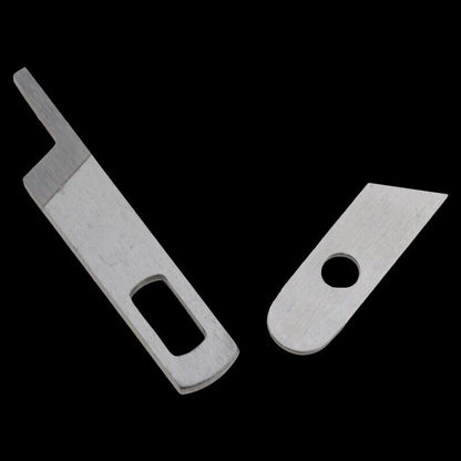 Upper & Lower Cutter Blades Fits Singer Serger Overlock Machine Compatible Parts