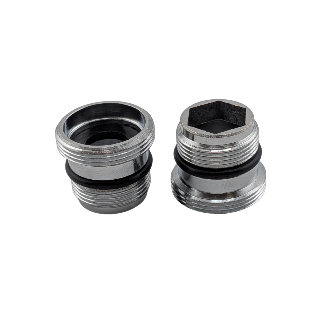 2 pack M18.5 to M22 male to male adapters for Ikea taps
