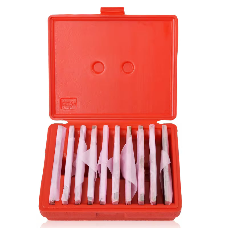 Thin parallel bar set, 10 pairs of parallel blocks, 0.0005 inch accuracy, for lathe and milling