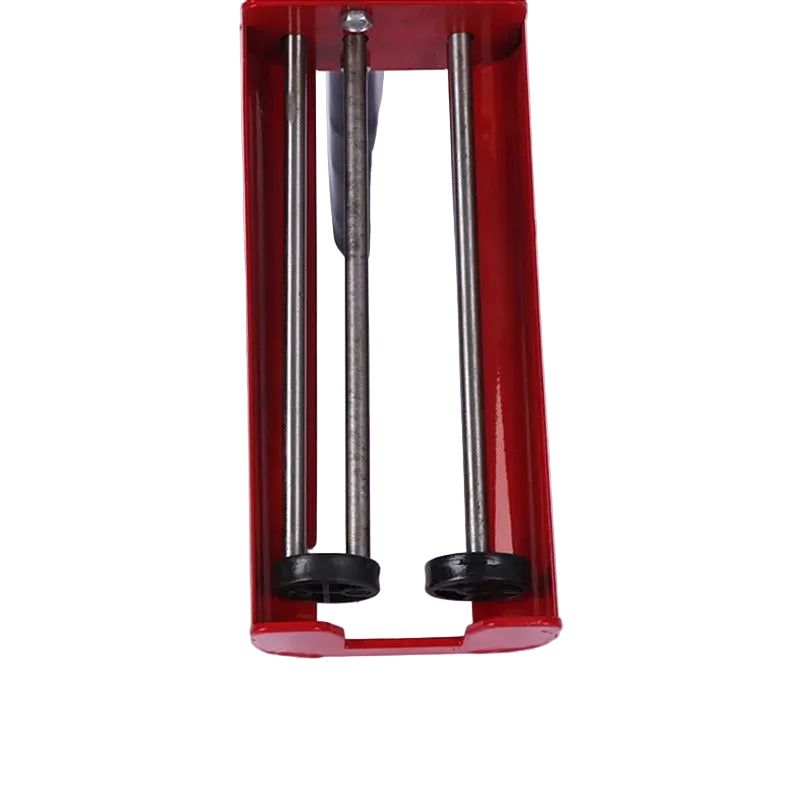 Red manual dual component epoxy cartridge caulk gun adhesive applicator