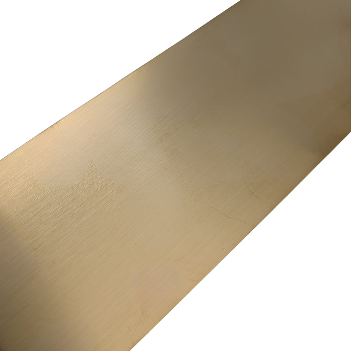 Self adhesive brushed stainless steel golden wall trim, 16.4ft x 1.97 inch