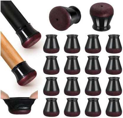 Silicone Chair Leg Floor Protectors 16 Pack