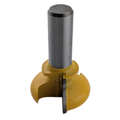 Drawer Pull Router Cutter Bit, 1/2 Inch Shank, 38mm Cut Diameter & 6.3mm Cut Radius