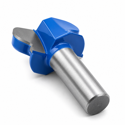 Drawer Pull Router Bit, 1/2" Shank, 38mm Diameter, 6.3mm Radius, TCT Cutter