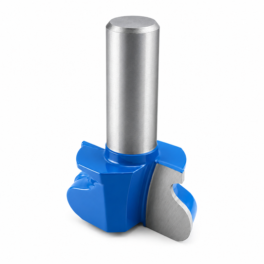 Drawer Pull Router Bit, 1/2" Shank, 38mm Diameter, 6.3mm Radius, TCT Cutter