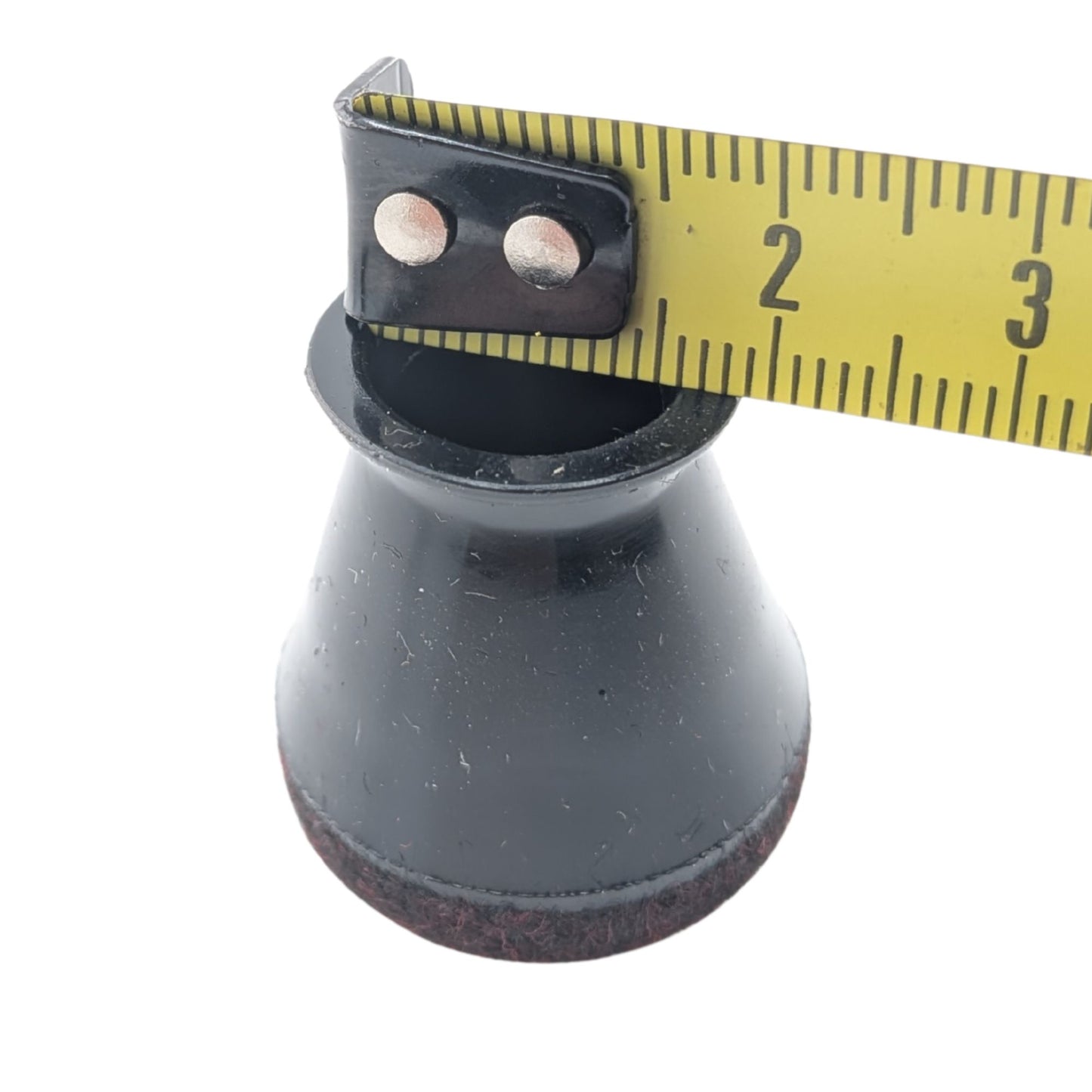16 Pcs Chair Leg Floor Protectors Black Silicone Chair Leg Feet Covers Caps for 15-20mm Legs